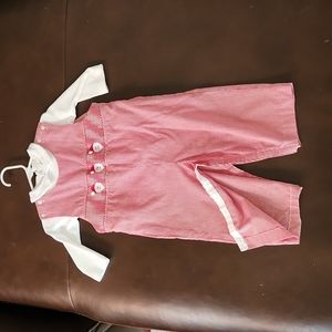 Christmas smocked set